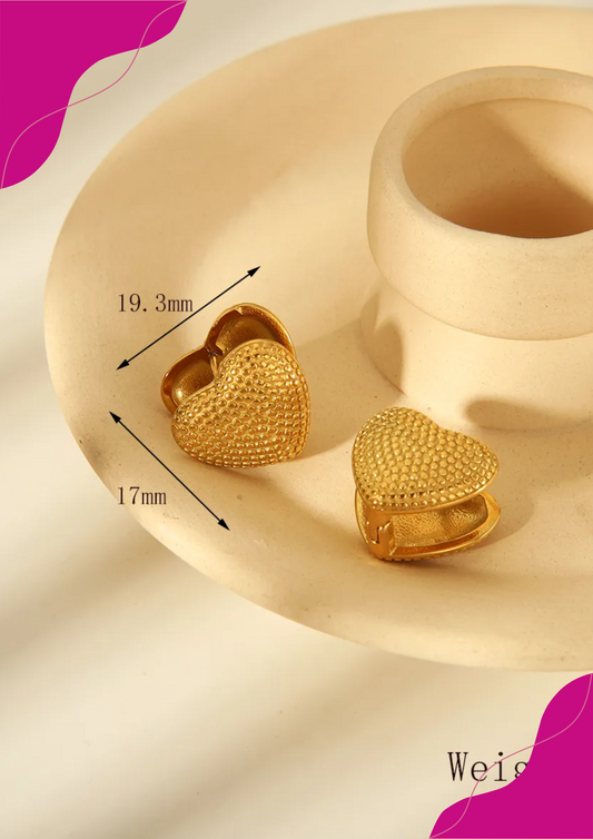 Aretes De Corazon