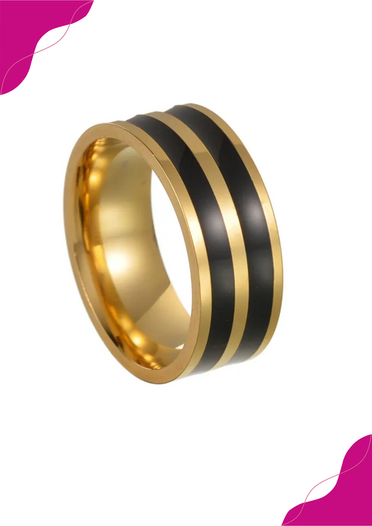 Anillo Doble Linea