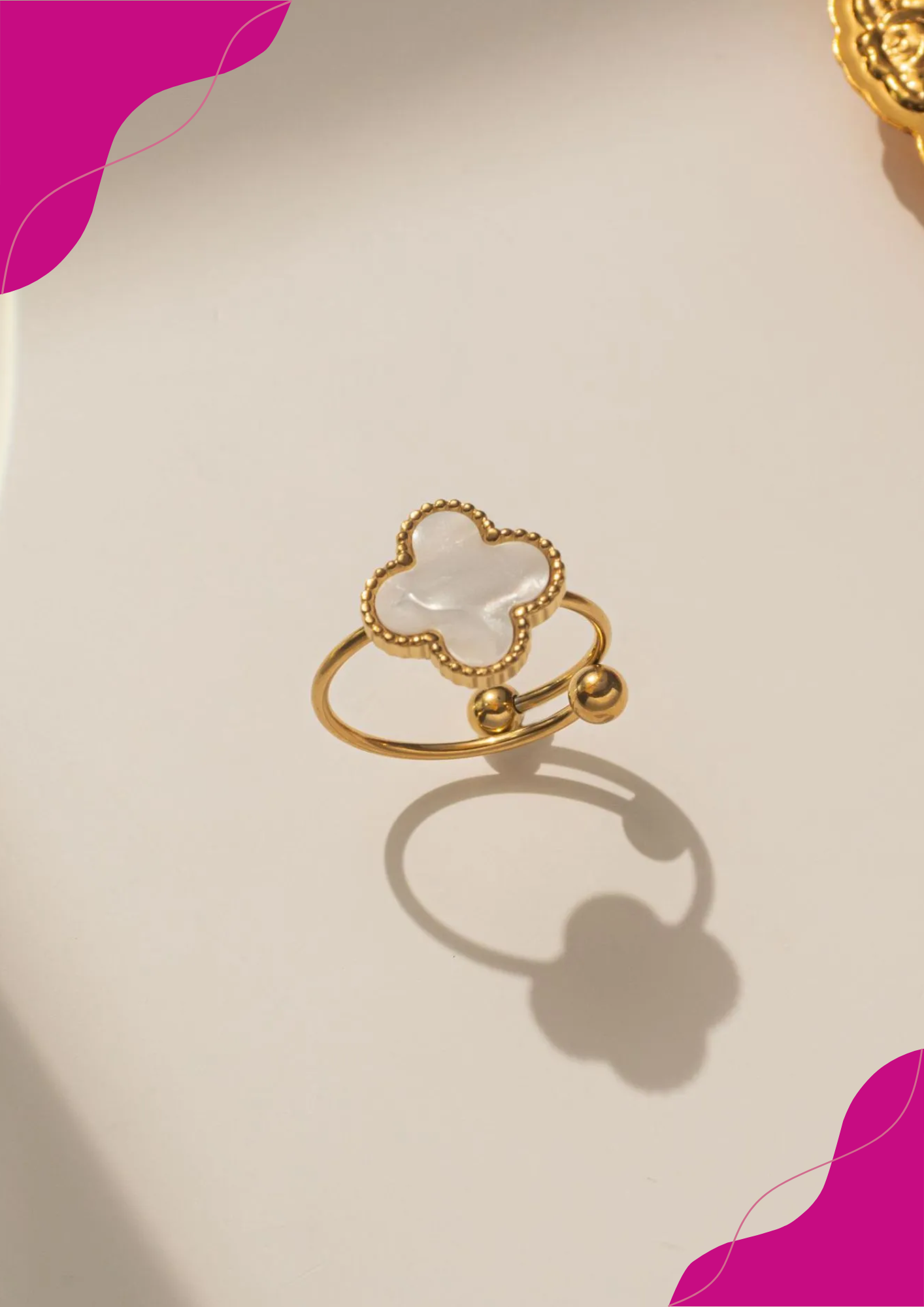 Anillo De Trebol