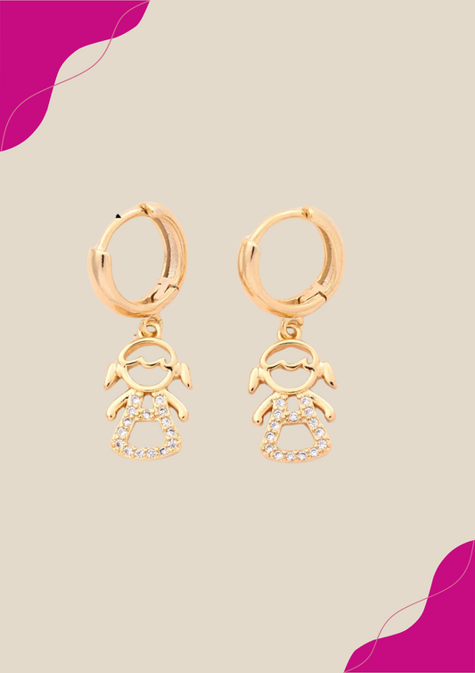Aretes Para Niña