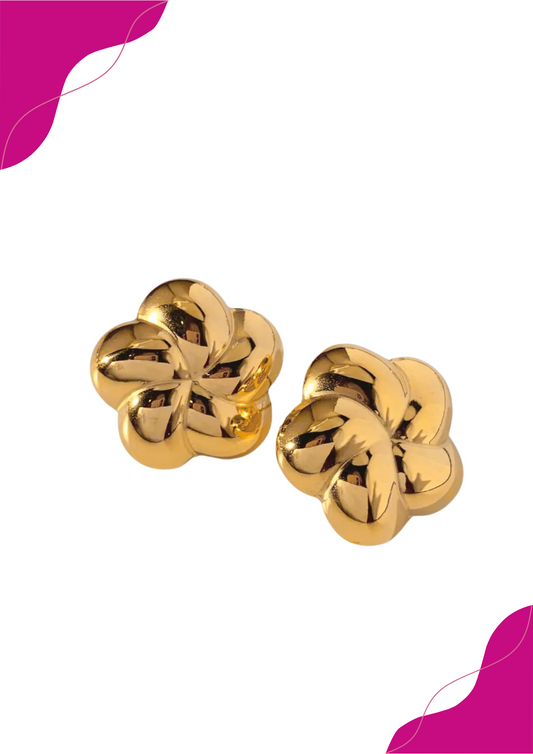 Cadena & Aretes De Flor